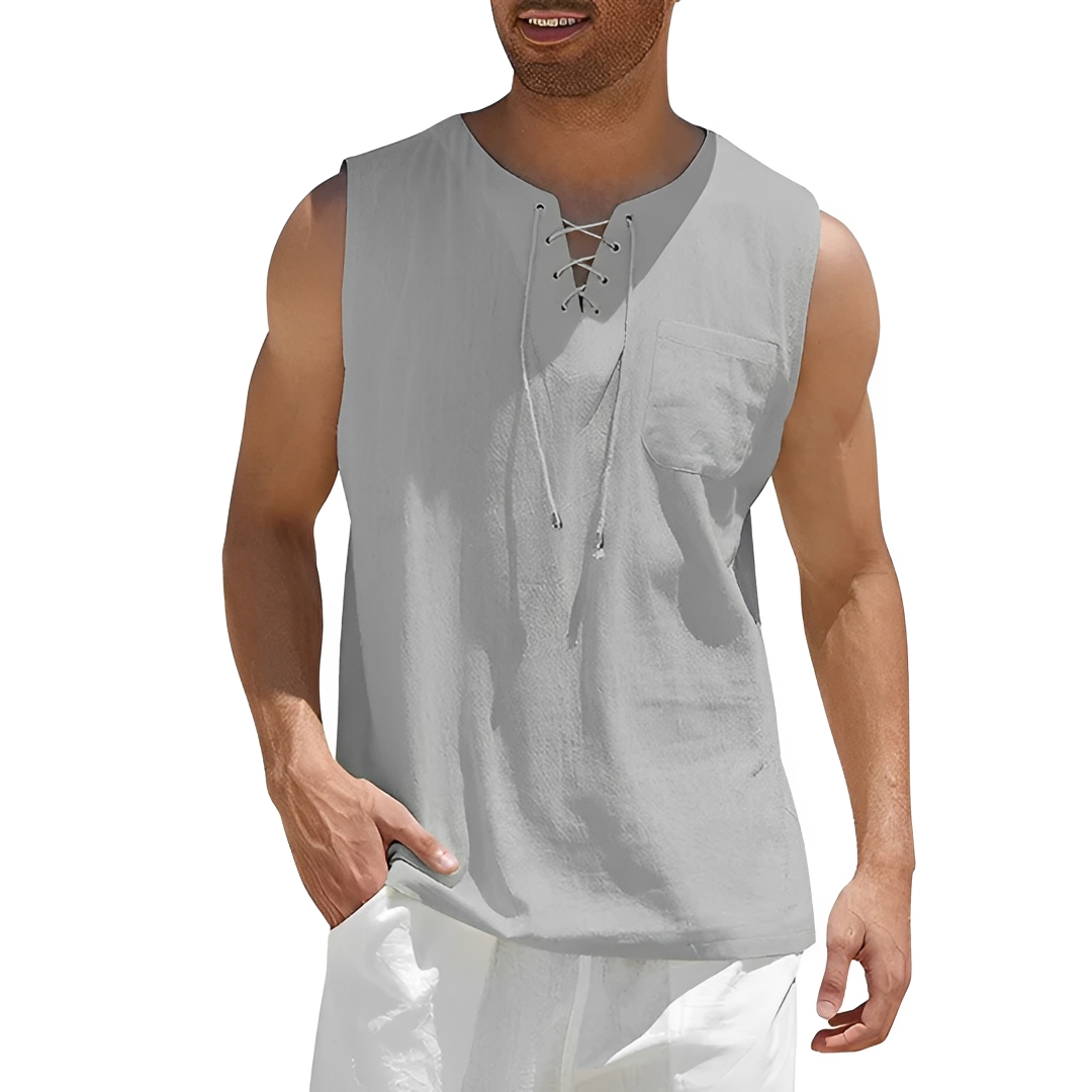 Junziem - Chemise estivale légère et à la mode pour homme