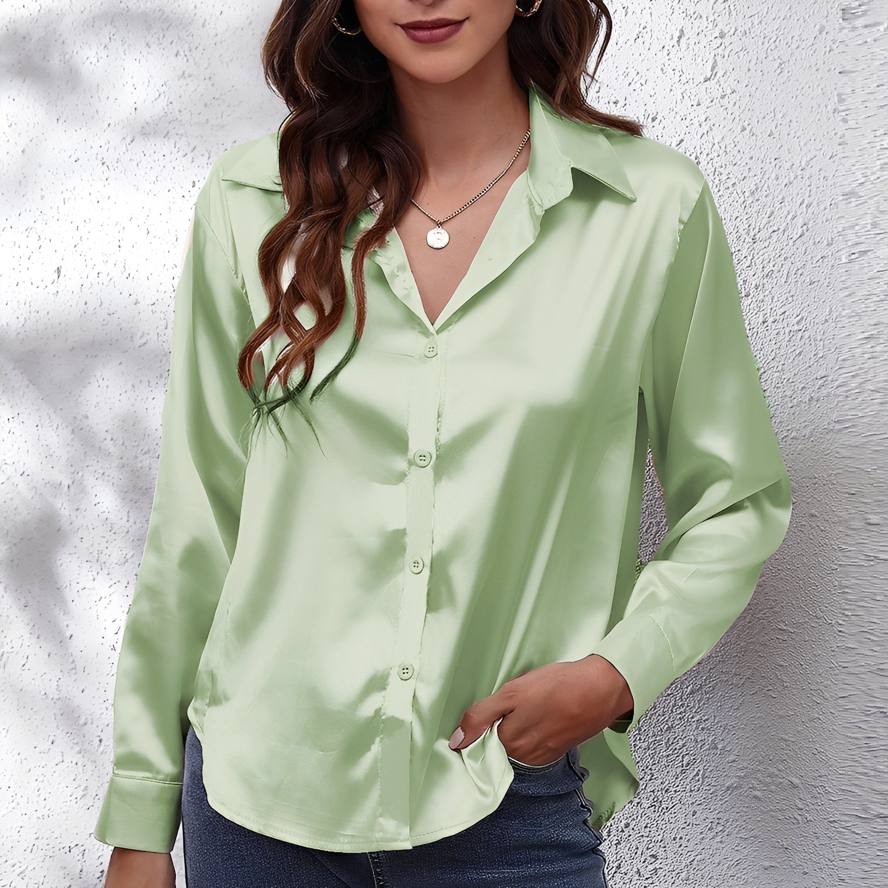 Fannia - Chemise élégante à manches longues