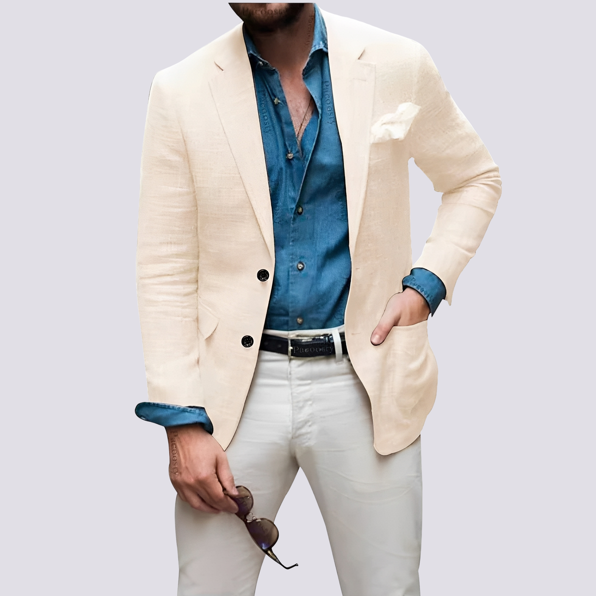 Glenn - Blazer élégant pour hommes avec boutons