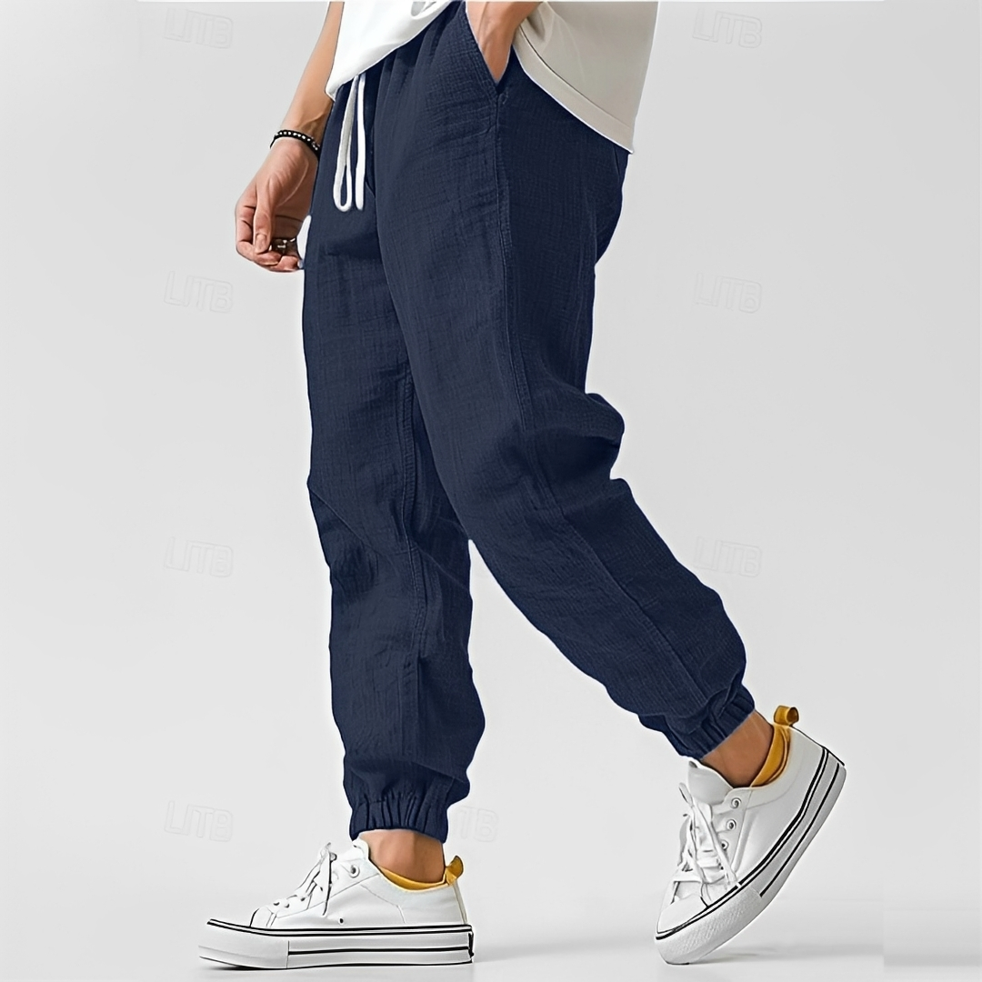 Robin - Un pantalon d'été élégant et polyvalent pour homme