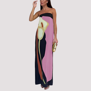 Samara - Robe maxi élégante sans bretelles