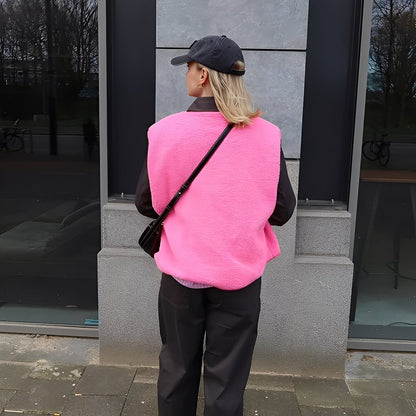 Vanessa - Gilet en polaire relax pour femmes