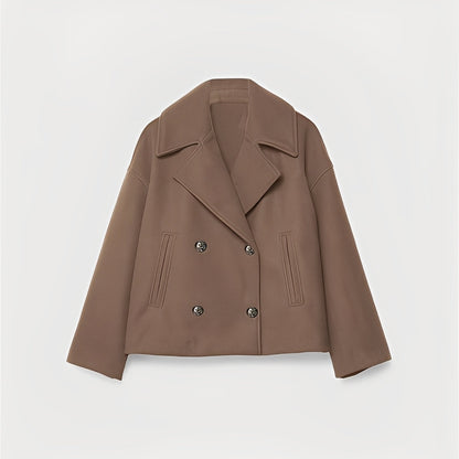 Abegail - Blouson court ample et décontracté pour femmes