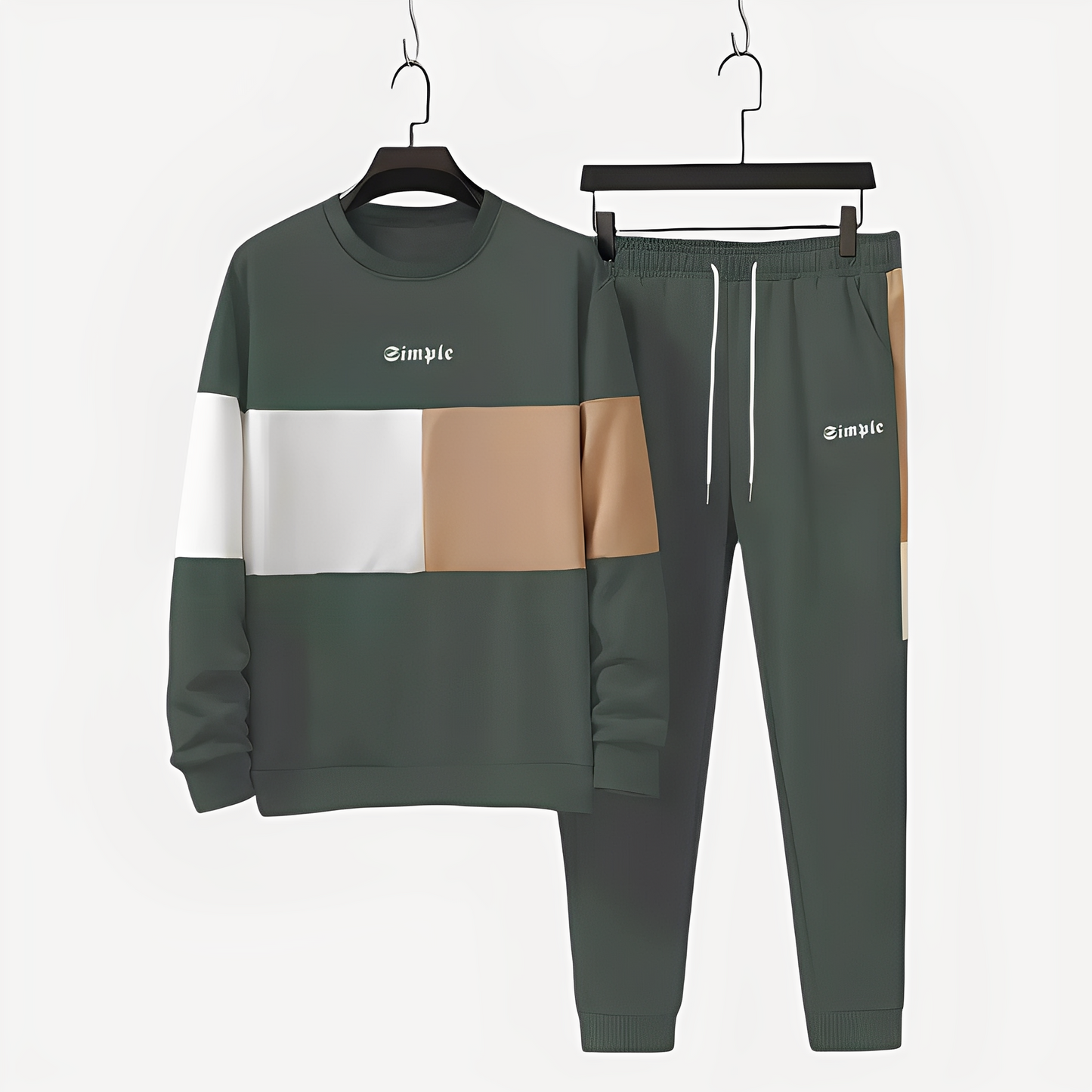 Charlton - Tenue sportive élégante pour hommes avec design en blocs de couleurs