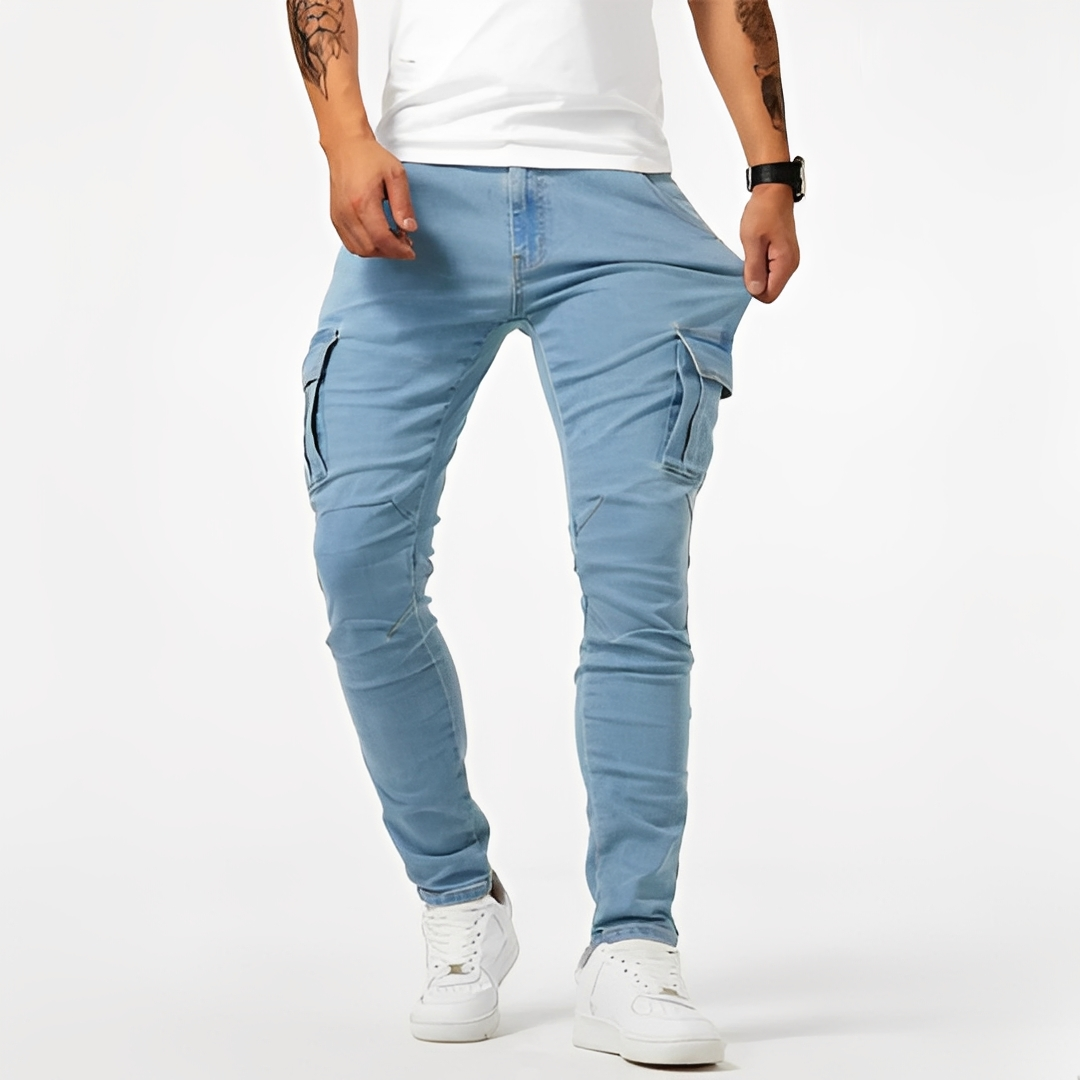 Enzo - Pantalon cargo moderne pour homme