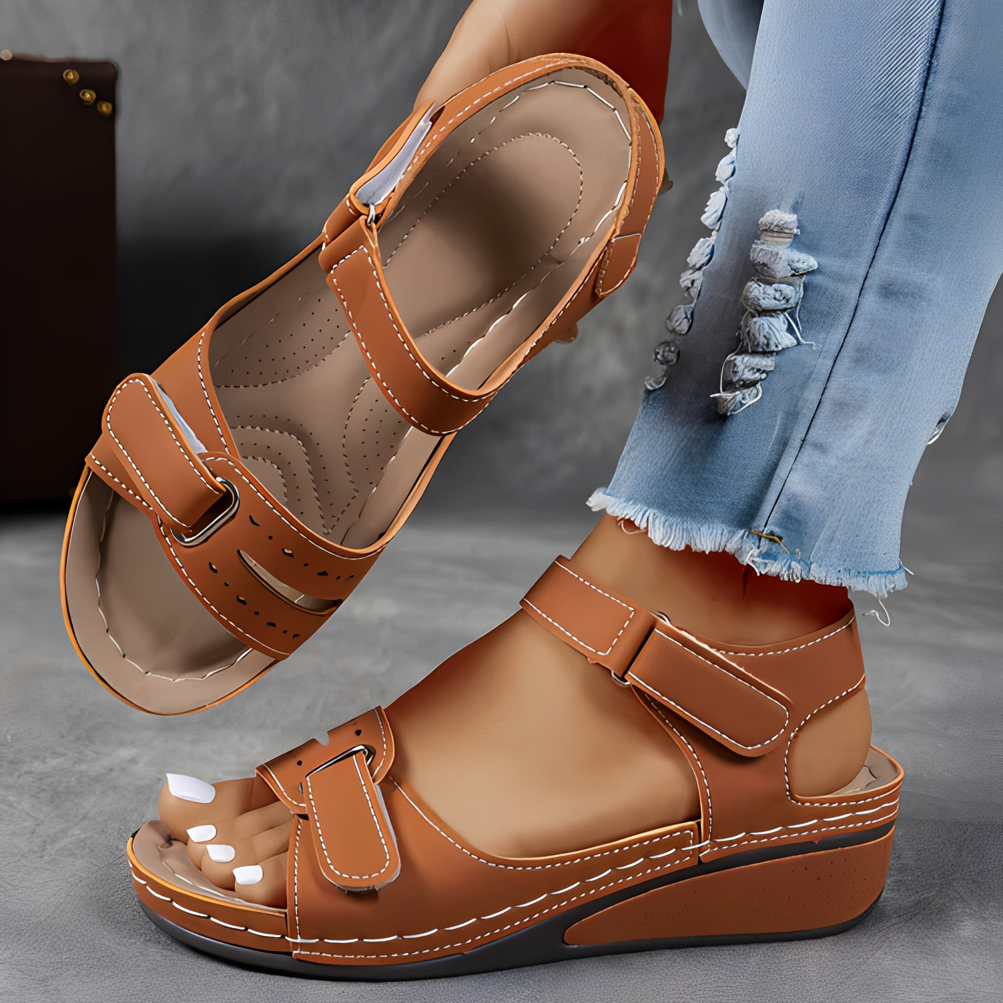 Kayna - Sandales d'été à la mode pour femmes