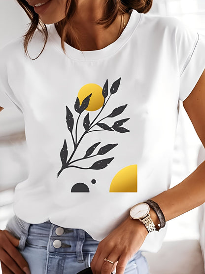 Annalise - Chemise avec motifs à manches courtes pour femmes