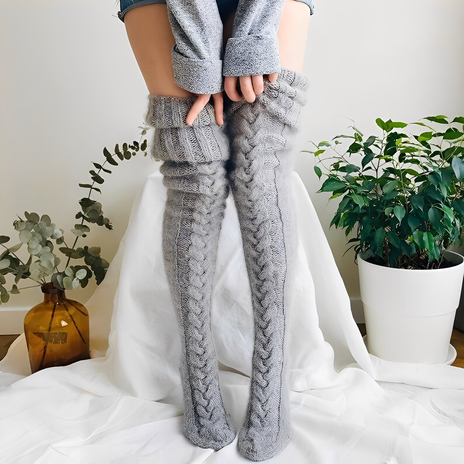 Hailee - Chaussettes douillettes et chaudes