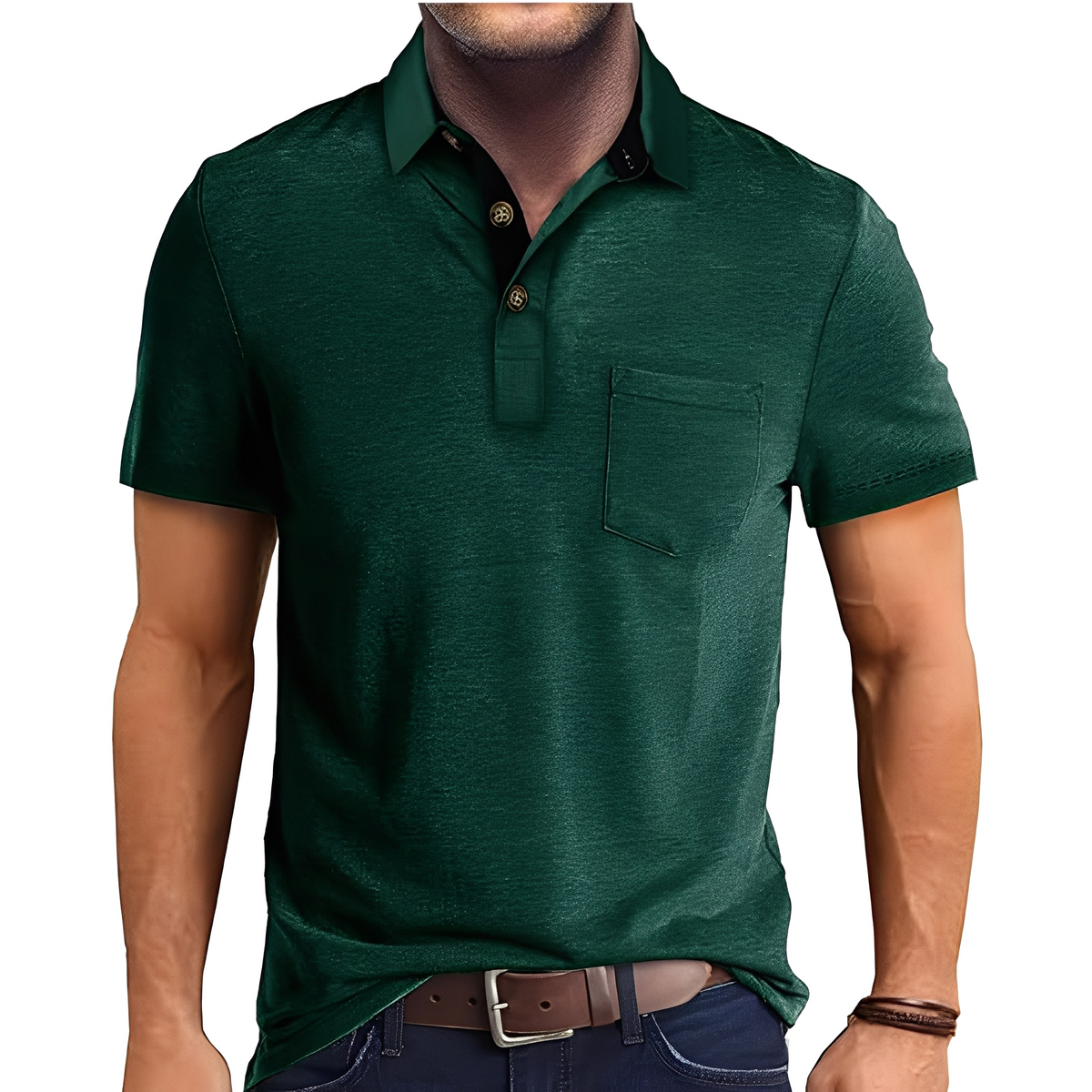 Abner - Polo de style classique