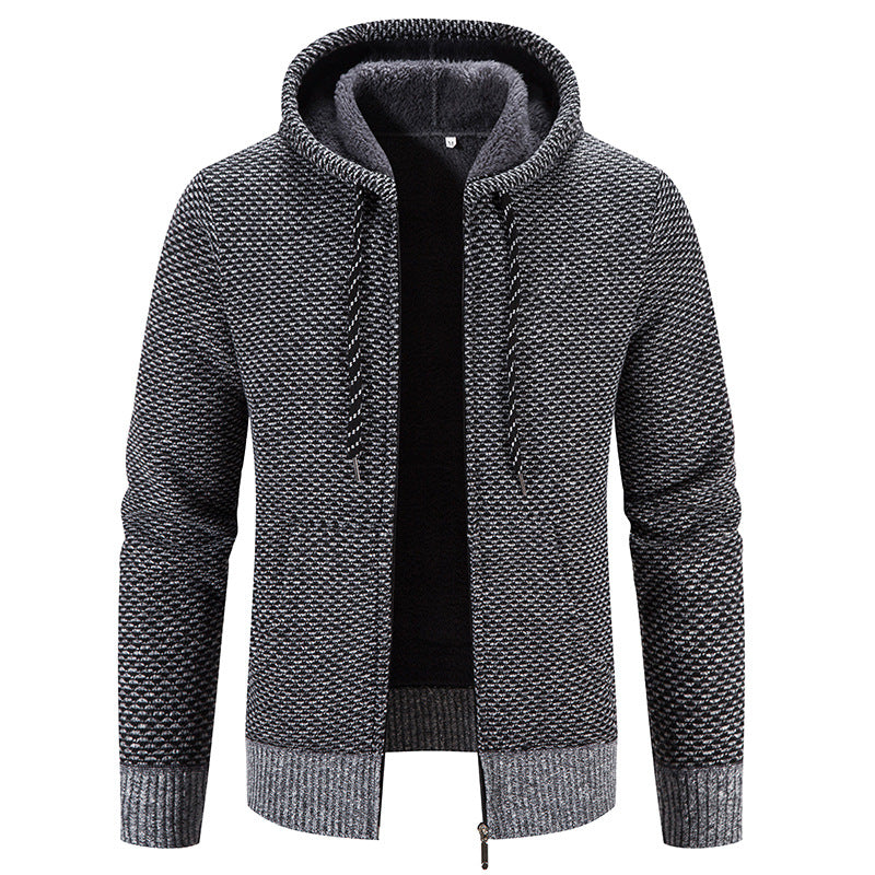 Weldon - Hoodie en peluche chaude pour hommes