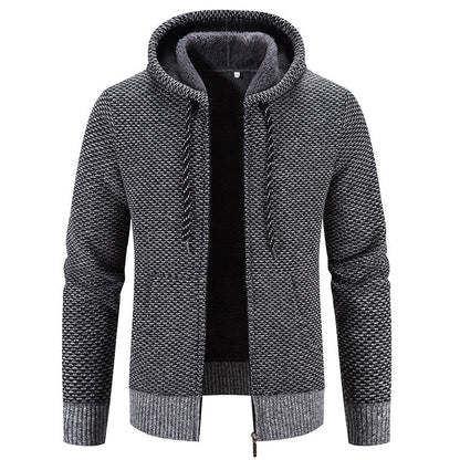 Weldon - Hoodie en peluche chaude pour hommes