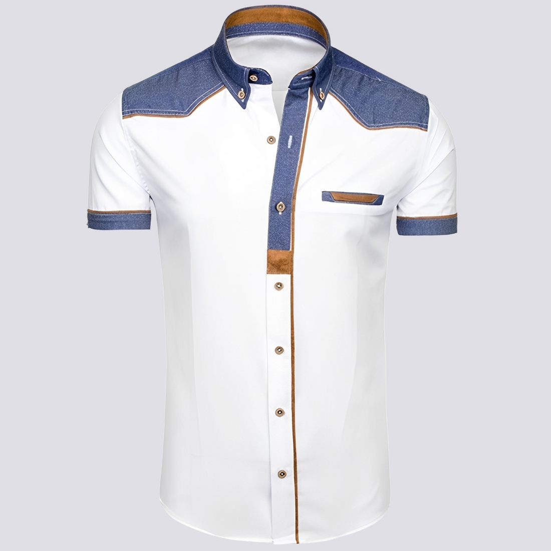 Frank - Polo en jean élégant pour femmes
