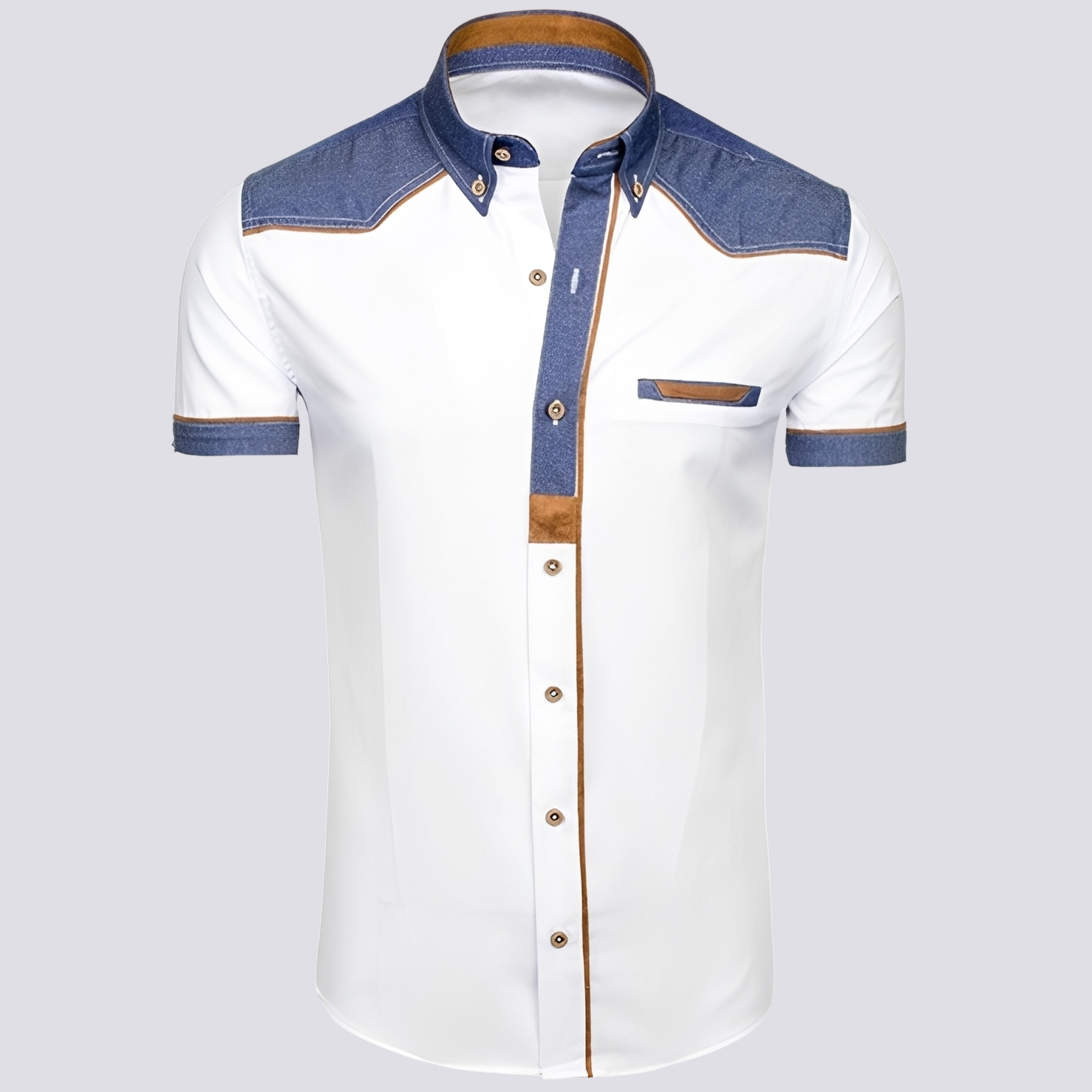 Frank - Polo en jean élégant pour femmes