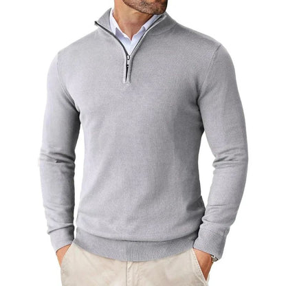 Bowen - Pull moderne zippé pour homme