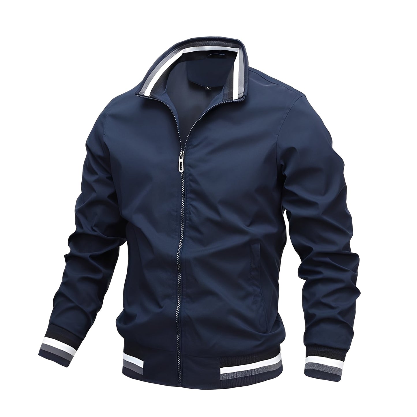Jeremy - Blouson décontracté avec bandes pour hommes