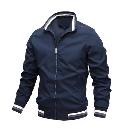 Jeremy - Blouson décontracté avec bandes pour hommes