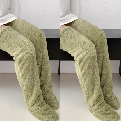 Camellia - Chaussettes longues et chaudes pour l'hiver pour femmes