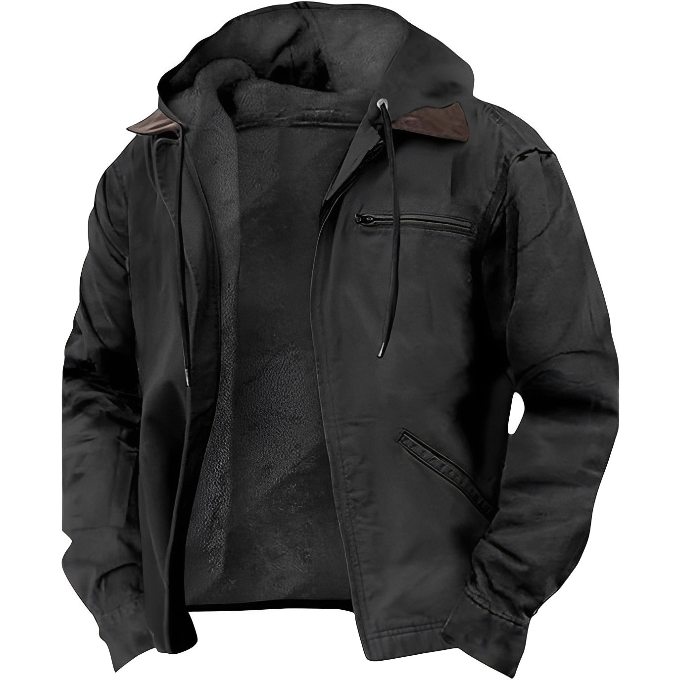Mickaël – Manteau élégant avec poche zippée pour homme