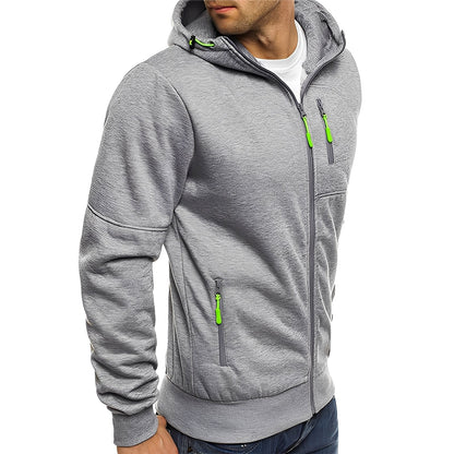 Allen - Veste à capuche en polaire moderne pour hommes