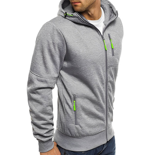 Allen - Veste à capuche en polaire moderne pour hommes