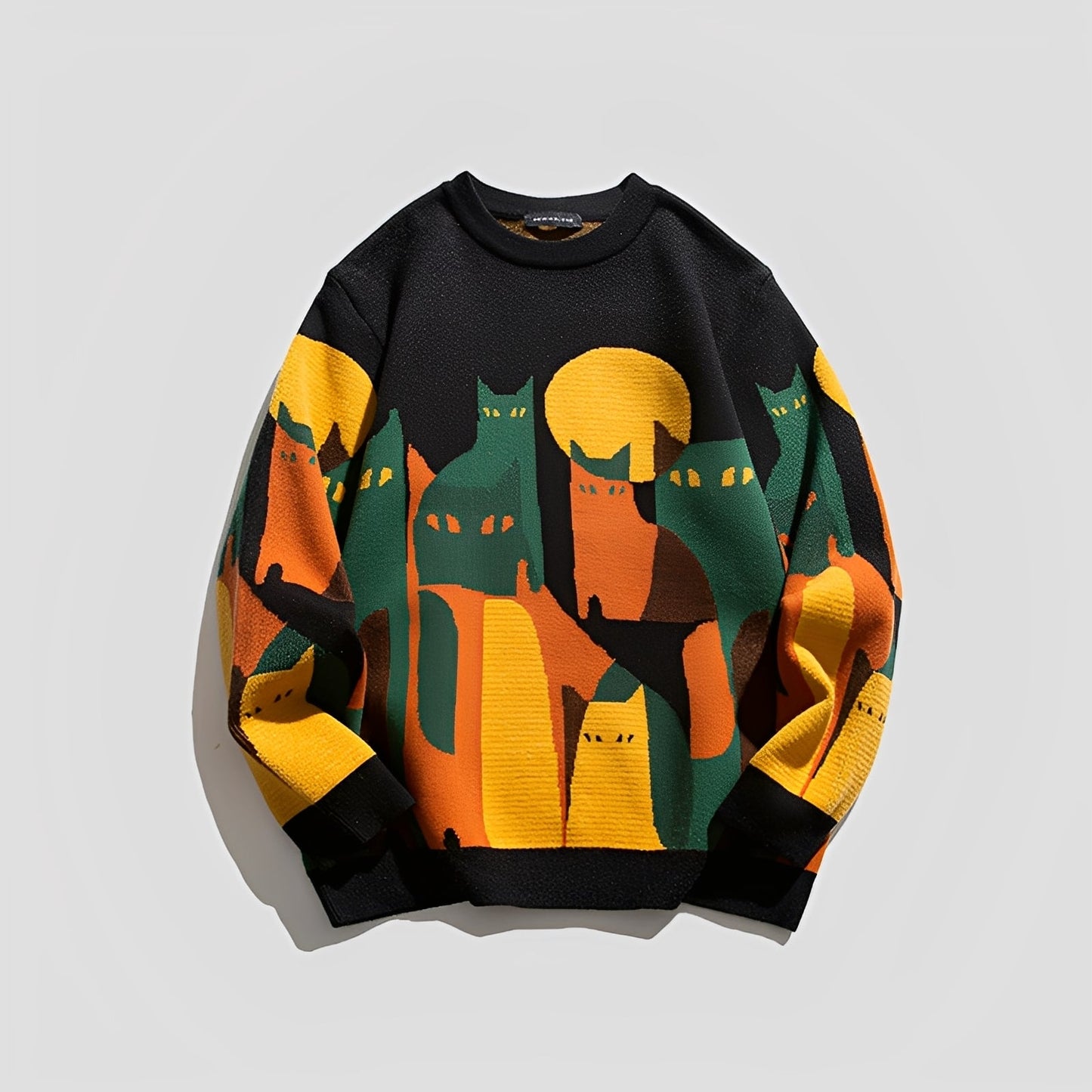 Davin - Pull stylé avec motif pour hommes