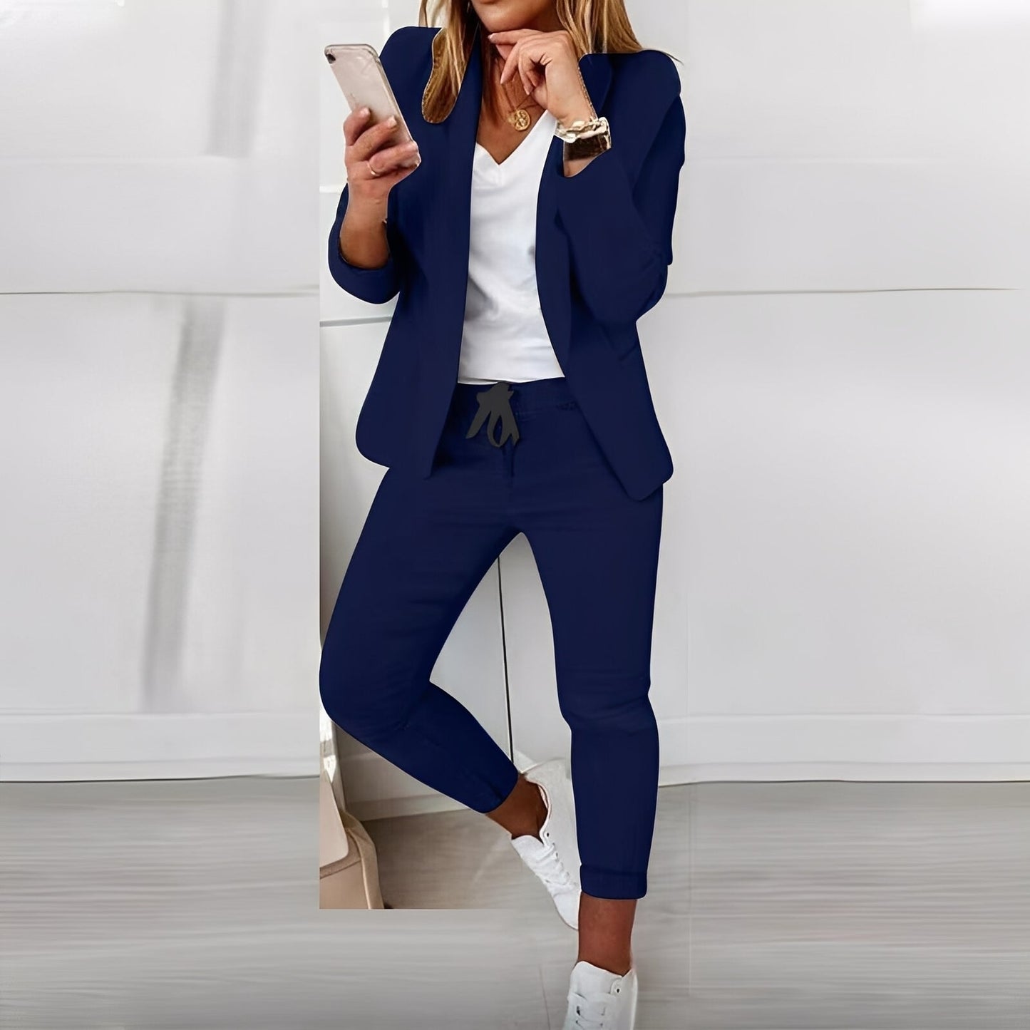 Madelyn - Ensemble décontracté haut et pantalon pour femmes