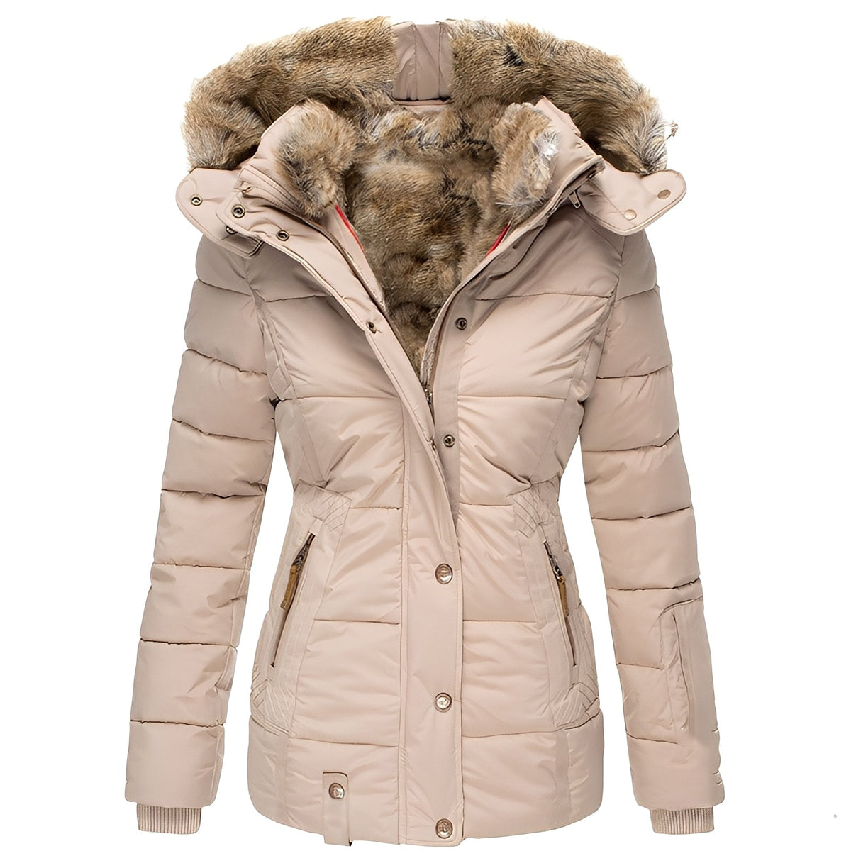 Romilly - Veste stylée et chaude avec capuche