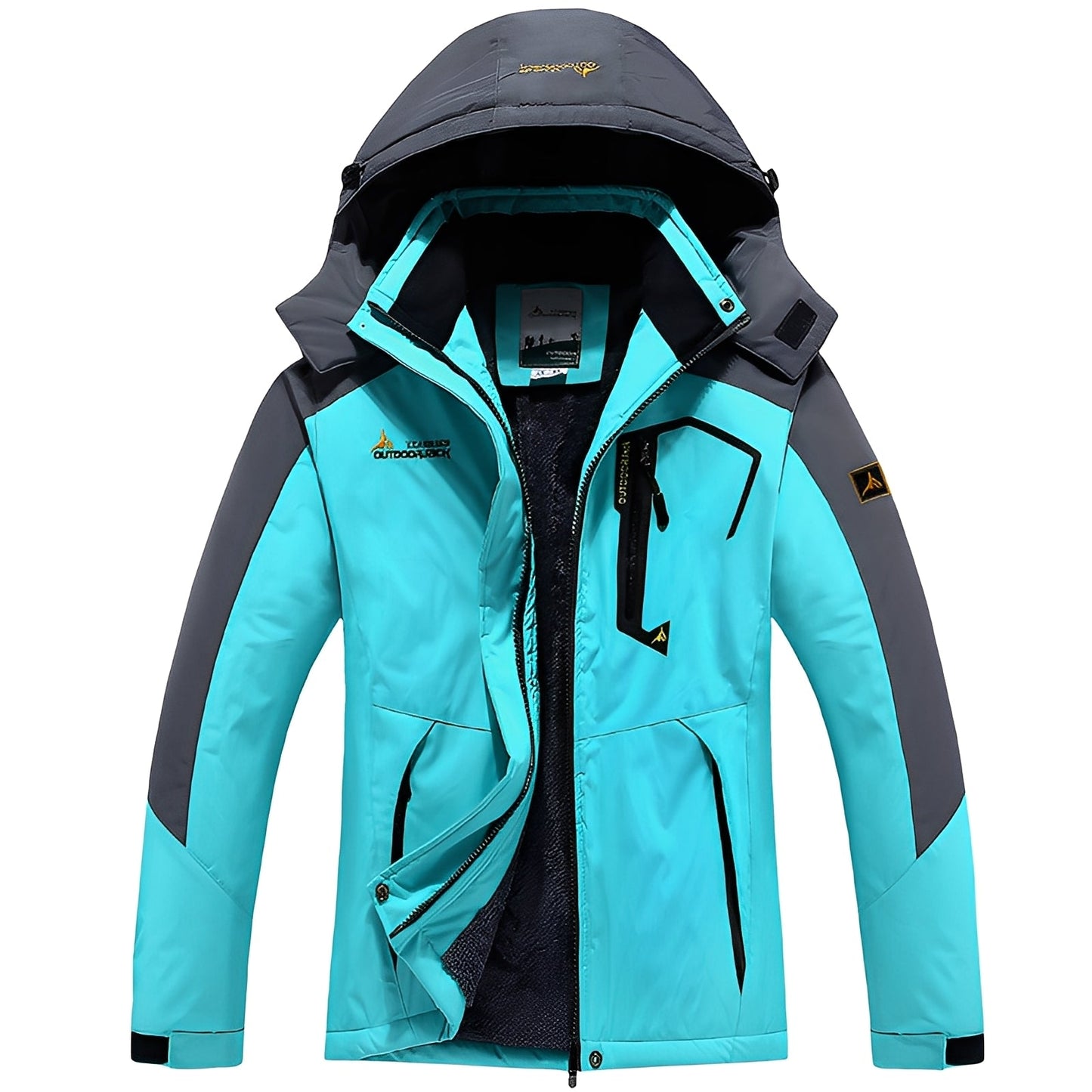 Heather - Chic, avec doublure polaire, manteau d'hiver pour femme