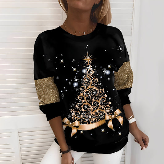 Caryne - Knitted Christmas Sweater for Women