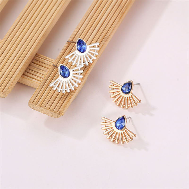 Boucles d'oreilles en éventail Art Déco - Boucles d'oreilles bohèmes