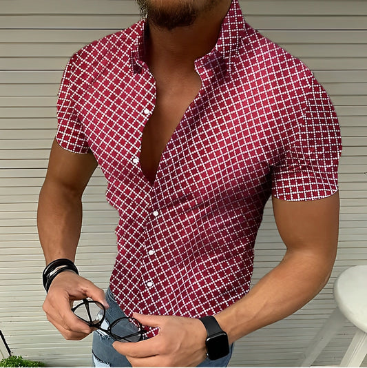 Fenton - Chemise à carreaux élégante pour homme