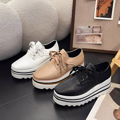 Joanne - Baskets à plateforme mode avec semelle épaisse pour femmes