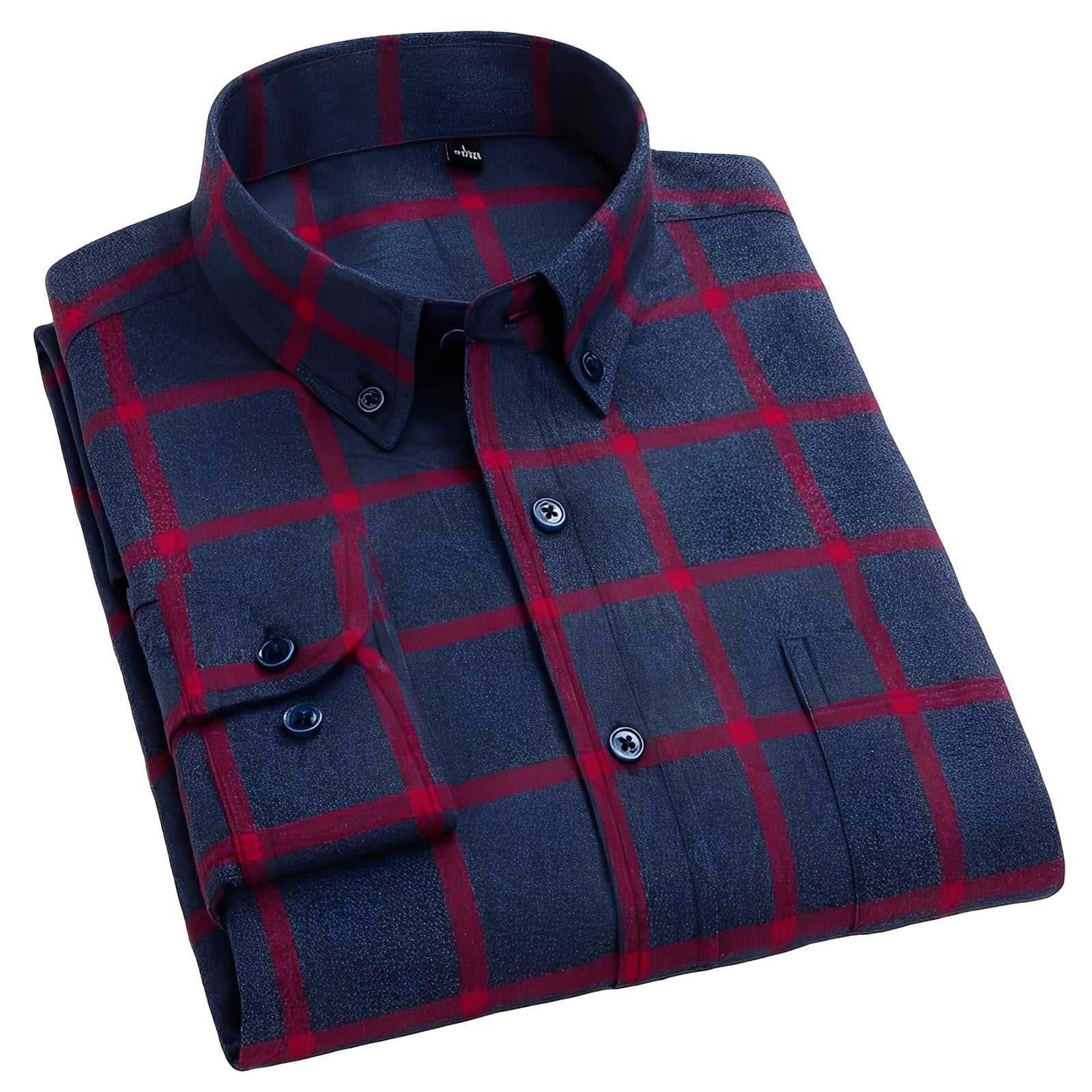 Nikolas - Chemise décontractée à carreaux pour homme