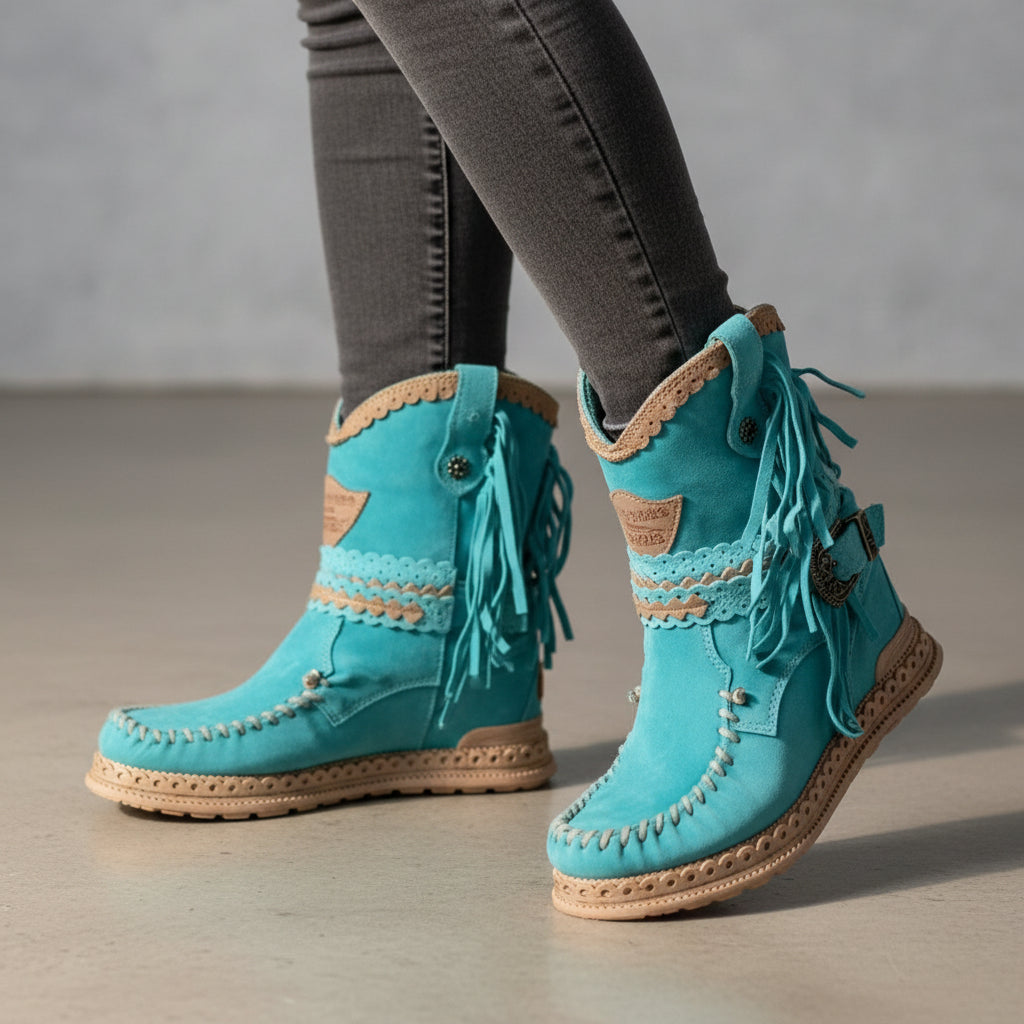 Brianna - Bottines Bohèmes Élégantes