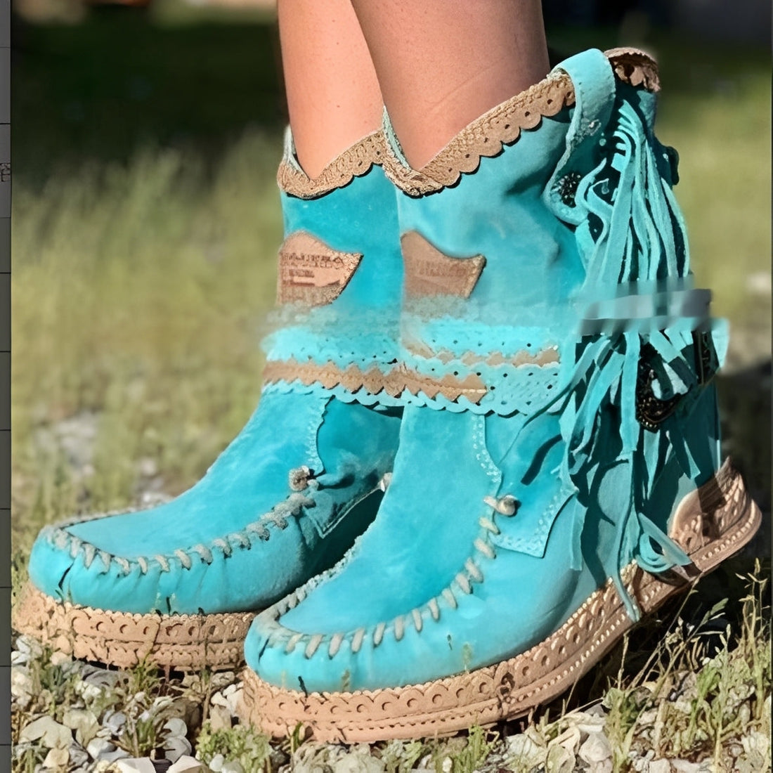 Brianna - Bottines Bohèmes Élégantes