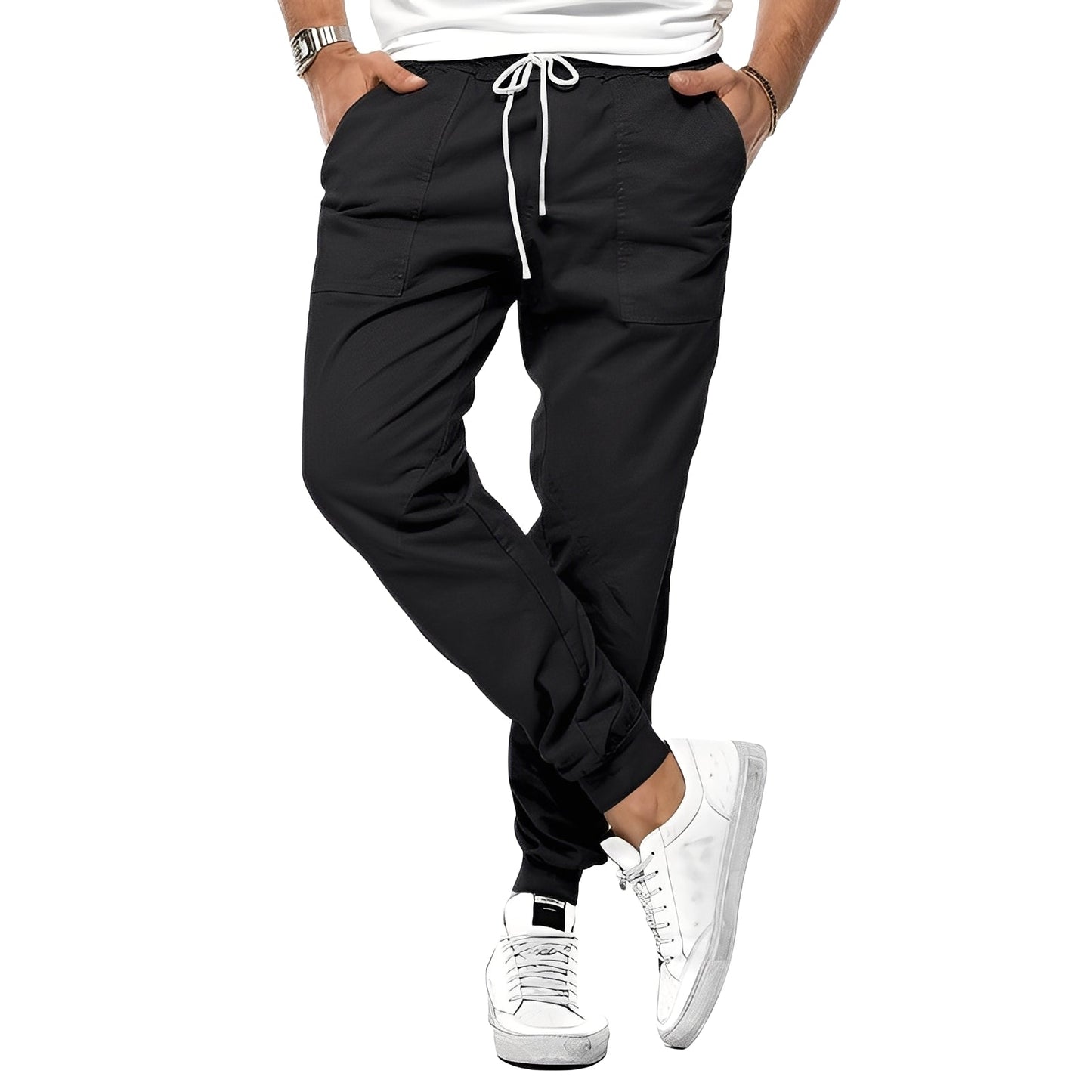Cooper - Pantalon de sport extensible et chic pour hommes