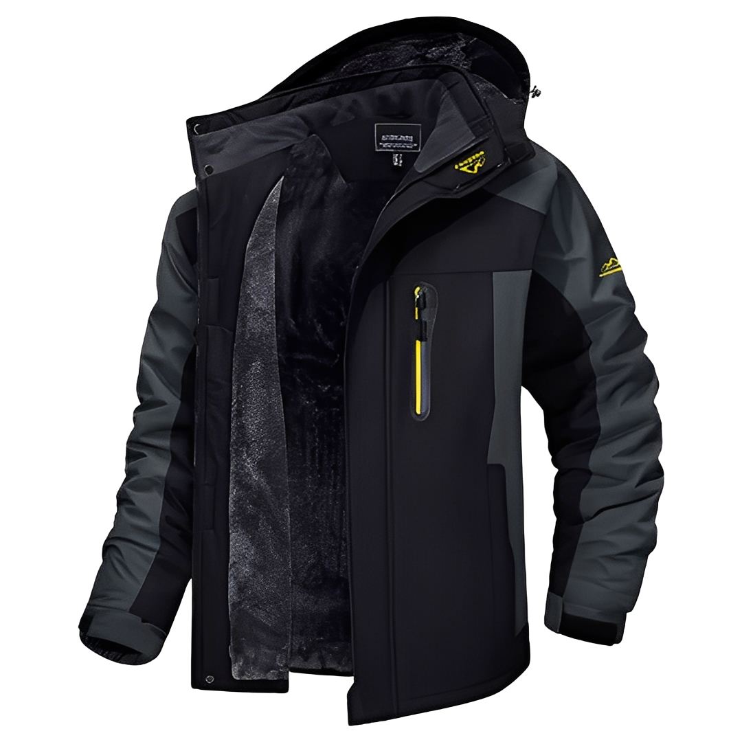 Martîn - Vestes d'hiver solides à fermeture éclair pour hommes