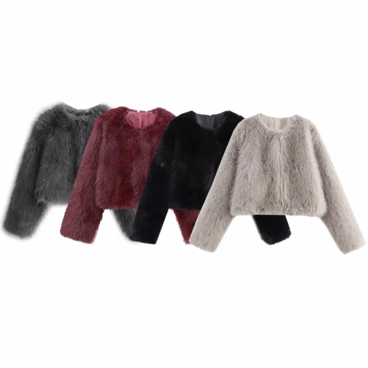 Rachelle - veste courte en fourrure pour femme