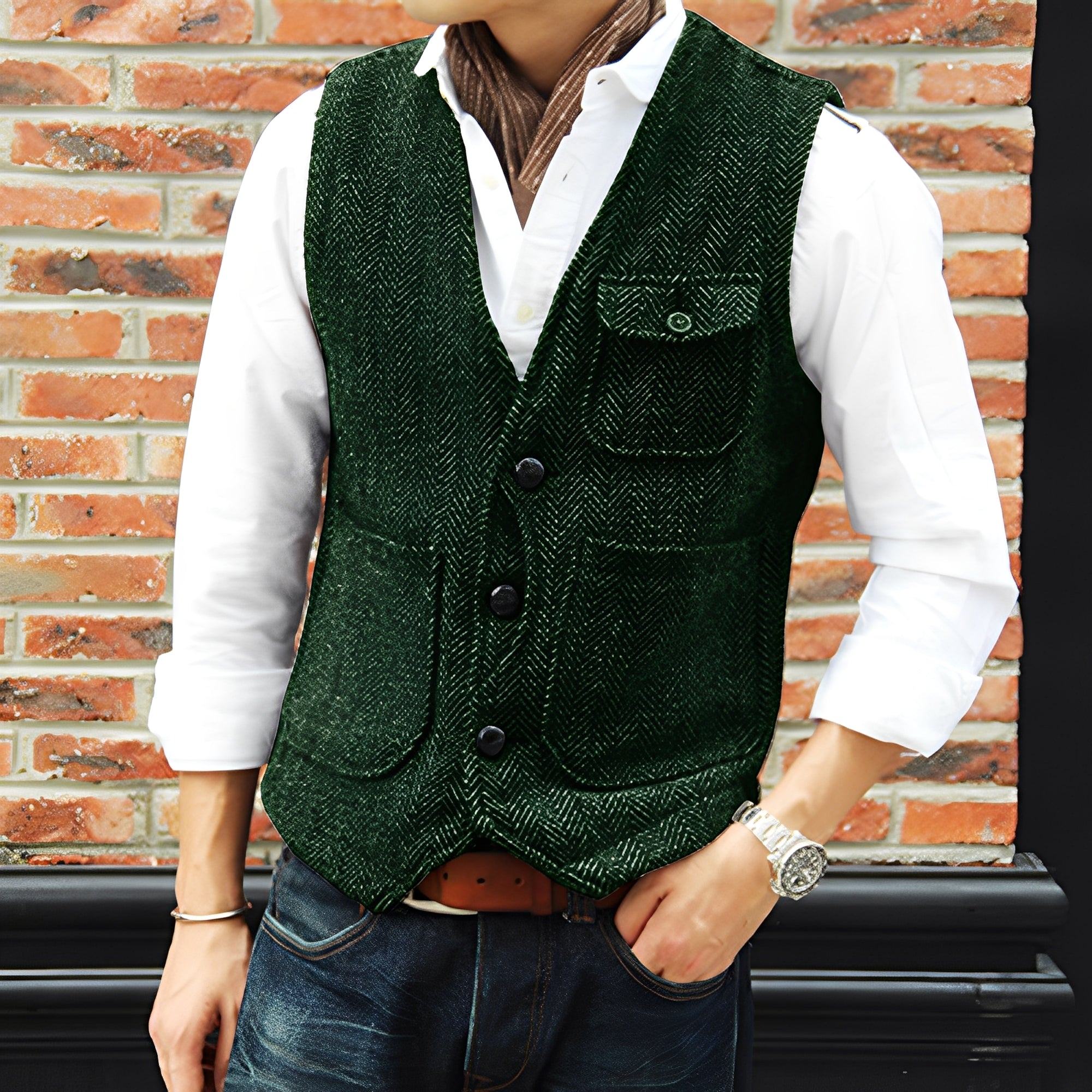 Matthew - Manteau en tweed élégant