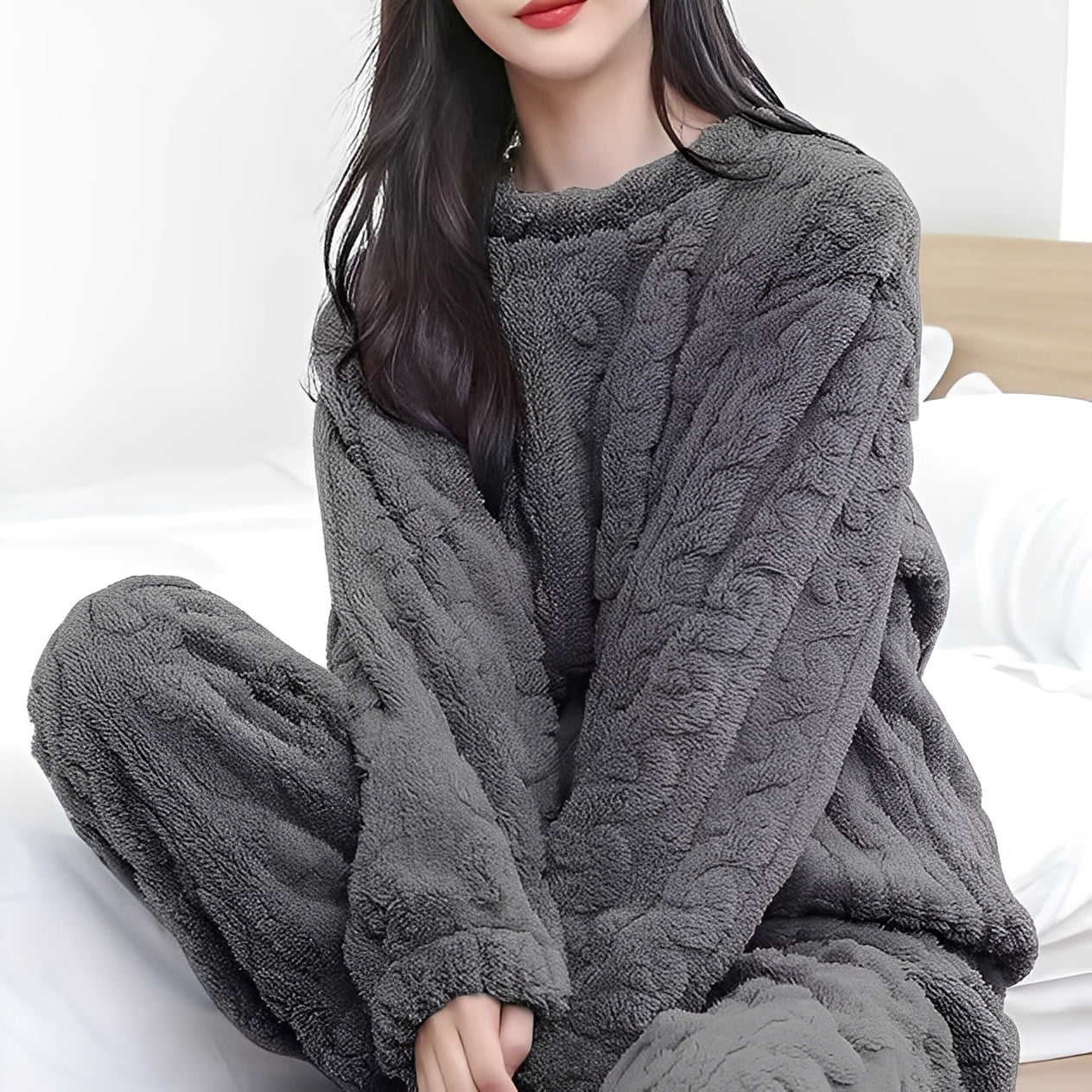 Kilie - Deux pièces en polaire pour femmes, confortable