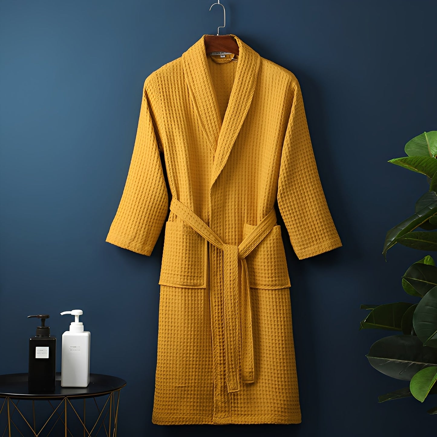 Dunstan - Robe de chambre en coton détendu pour hommes