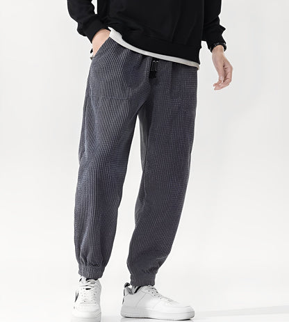 Nicholas - Jogging chic en velours pour hommes