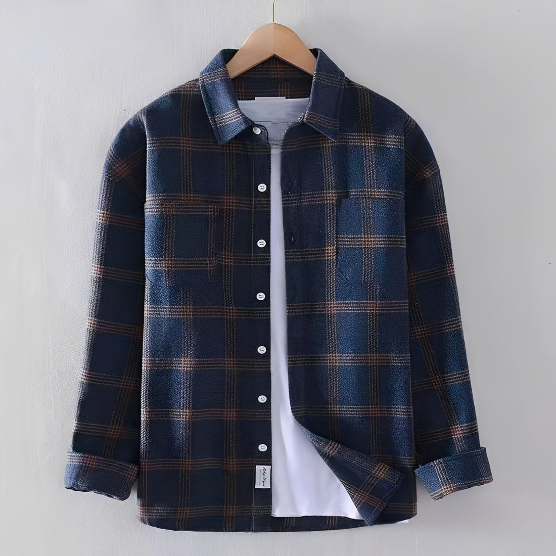 Daniel – Chemise à manches longues pour homme – style décontracté et élégant