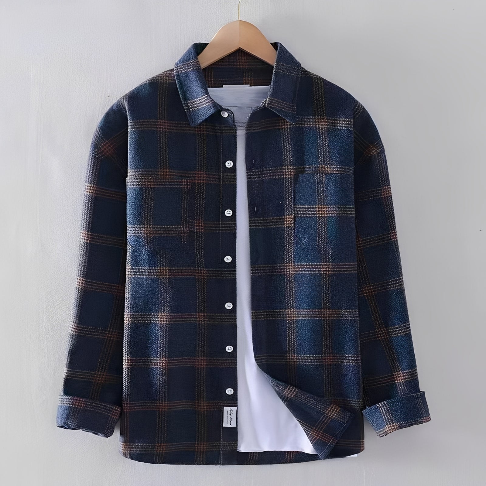 Daniel – Chemise à manches longues pour homme – style décontracté et élégant