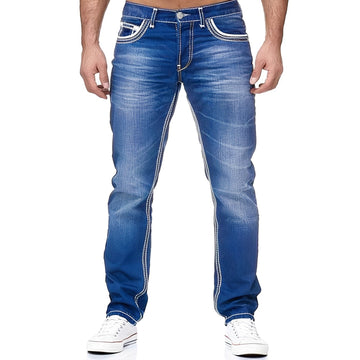 Andy - Jean élégant au look usé pour hommes