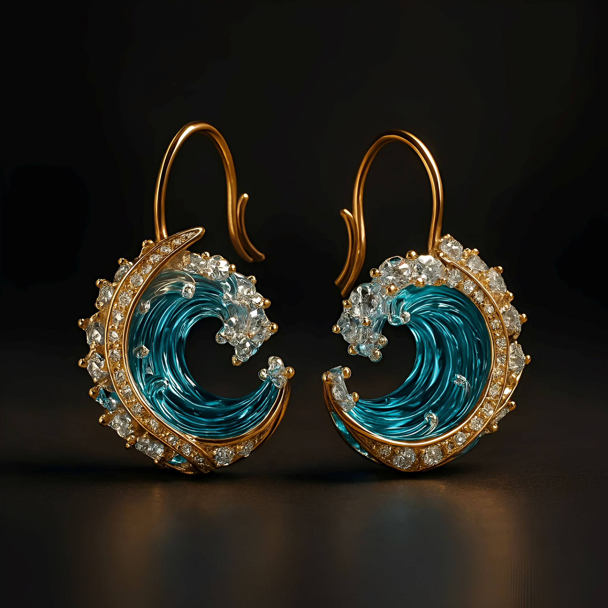 Carmina – Boucles d'oreilles Vote de l'Océan