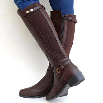 Megan - Bottes classiques et robustes pour femmes