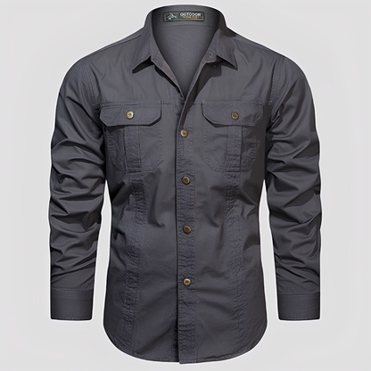 Ranulph - Chemise Longue avec Poches pour Hommes