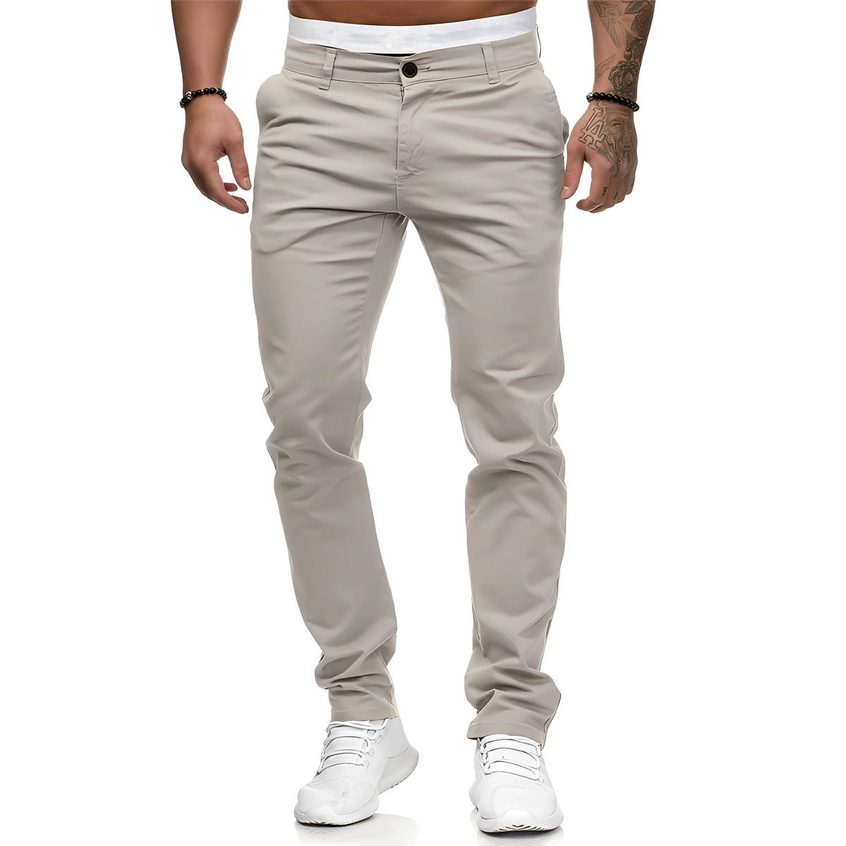Colby - Pantalon confortable à coupe étroite