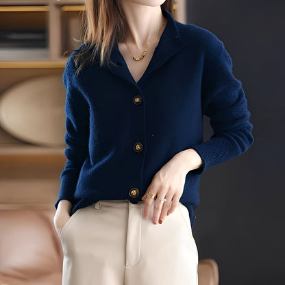 Michelle - Cardigan stylé, tricot décontracté pour femmes